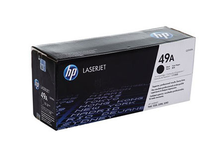 کارتریج پرینتر اچ پی با یکسال گارانتی ، HP LASERJET 49A toner cartridge